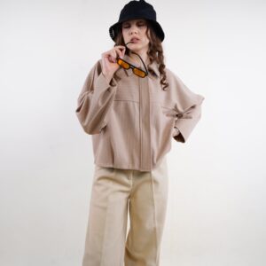 بامبر جکت نیوشا کرم رنگ